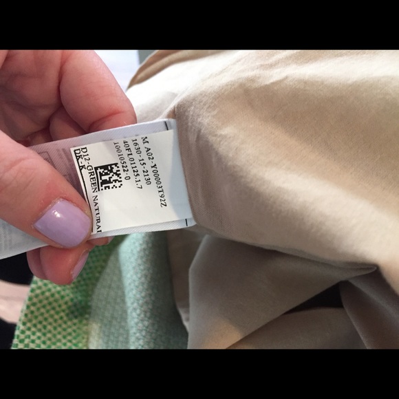 SOLD Banana Republic Green Racerback Dress Size 2 - Picture 7 of 8